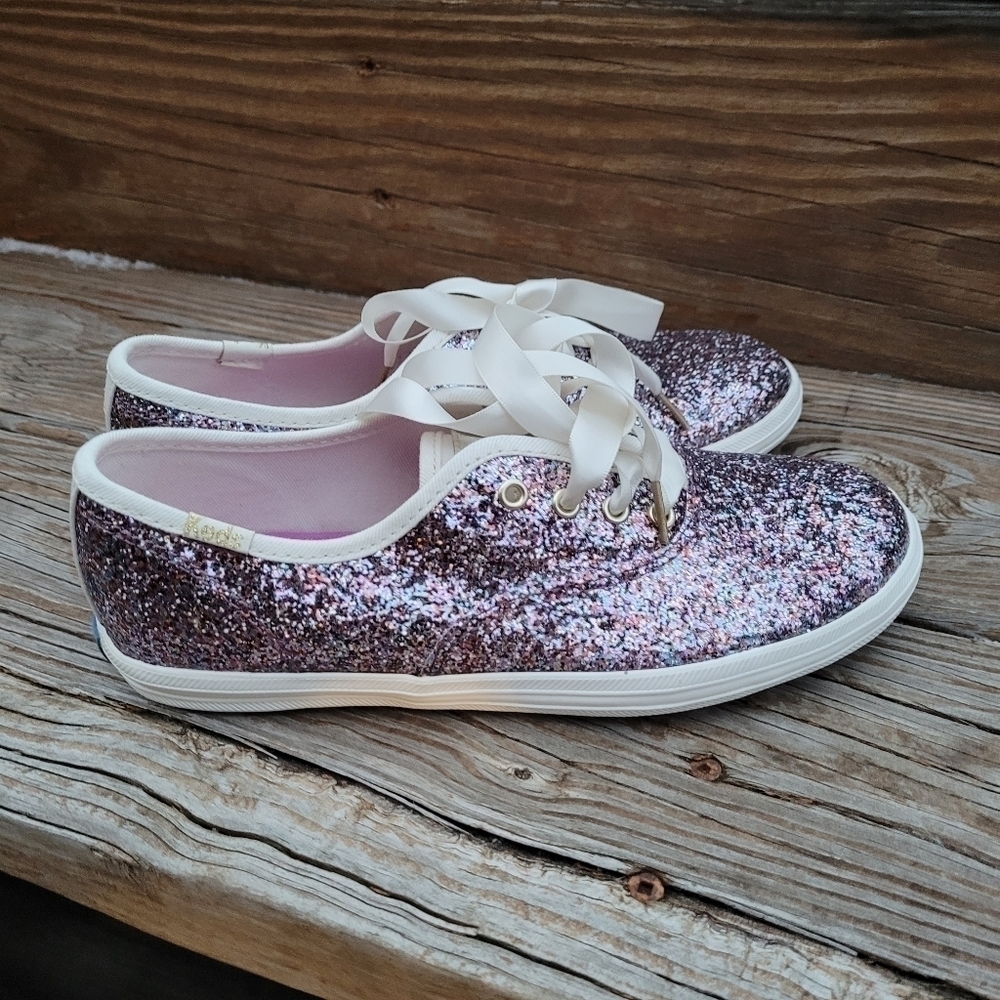 Keds x Kate Spade New York Champion Glitter Sneaker - Picture 6 of 11
